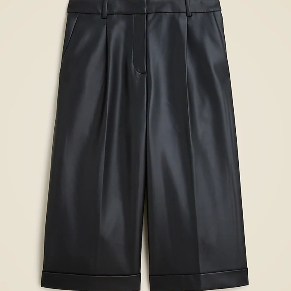 Faux Leather Pants